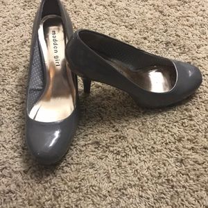 Gray Madden Girl heels